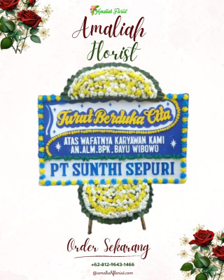 Papan Bunga Duka di Parit Rantang