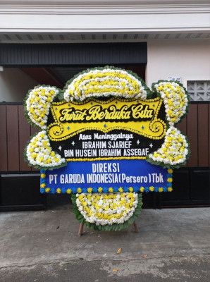Papan Bunga Duka di Parit Rantang