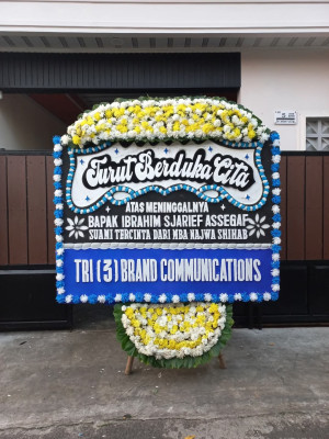 Papan Bunga Duka di Parit Rantang